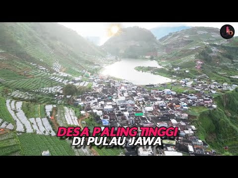 Desa Tertinggi di Jawa dengan pemandangan pegunungan yang indah. YouTube/@JelajahbumiOfficial.