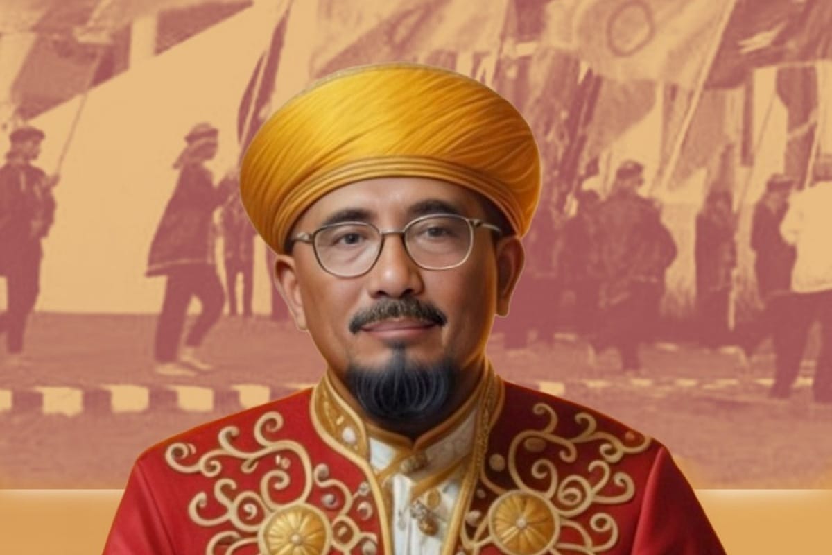 Sultan Tidore ke 37 Husain Alting Sjah (Calon Gubernur Maluku Utara nomor urut 1).