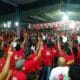 Puluhan ribu pendukung dan simpatisan Masi Aman dan Has Kie Raha padati kampanye di Kelurahan Rum Balibunga.