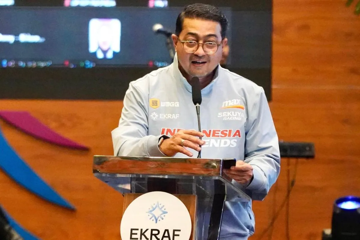 Menekraf: Implementasi Program Quick Wins Maksimalkan Sektor Ekonomi Kreatif 38 Menteri Ekonomi Kreatif/Kepala Badan Ekonomi Kreatif (Menekraf/Kabekraf) Teuku Riefky Harsya. Kementerian Ekonomi Kreatif.