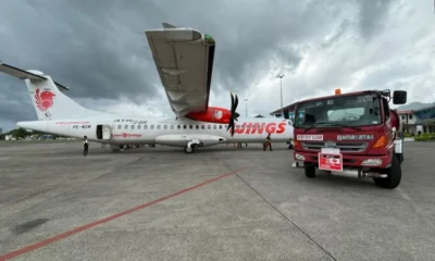 Maskapai Wings Air rute Manado-Ternate, Minggu (15/12/2024).