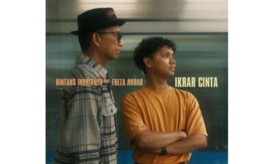 Tampilan desain sampul album "Ikrar Cinta". Demajors.