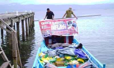 TPID Kota Tidore Kepulauan Gelar Operasi Pasar Murah Gunakan Kapal Inflasi.