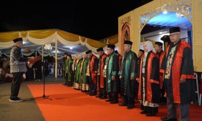 Waliota Tidore Melantik Dewan Hakim STQH ke 28 Kota Tidore Kepulauan.