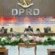 DPRD Kota Tidore Gelar Rapat Paripurna Pengumuman Akhir Masa Jabatan Wali Kota dan Wakil Wali Kota 2021-2025.