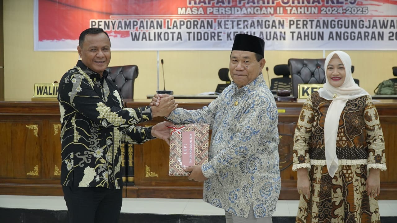 Rapat Paripurna Ke 9 Masa Persidangan III Tahun 2025, Wali Kota Tidore Sampaikan LKPJ Tahun Anggaran 2024 38 Rapat Paripurna Ke 9 Masa Persidangan III Tahun 2025, Wali Kota Tidore Sampaikan LKPJ Tahun Anggaran 2024