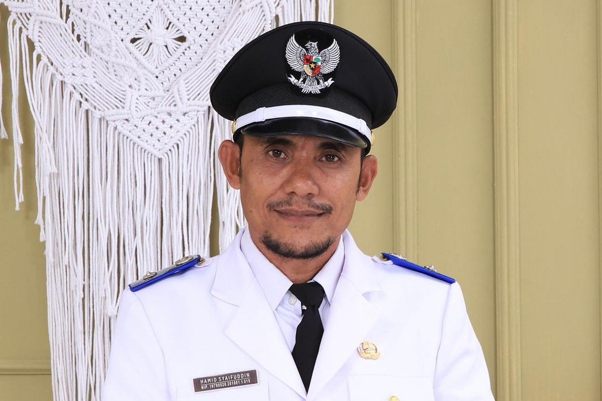 Kepala Kelurahan Rum Balibunga, Hamid Syaifuddin.S.sos.