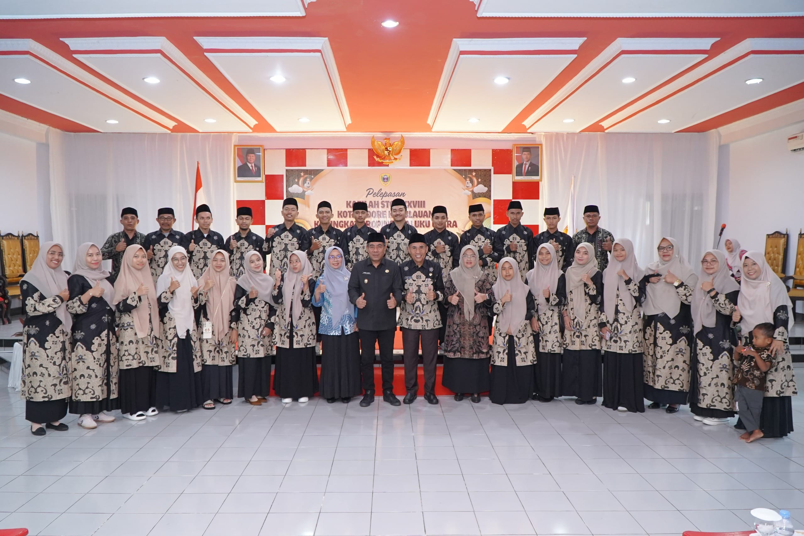 20 Kafilah Kota Tidore Kepulauan Siap Berlaga di STQH ke 28 Tingkat Provinsi Maluku Utara.