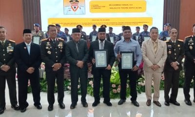 Wali Kota Tidore Terima Penghargaan dari Polda Maluku Utara atas Dukungan terhadap Tugas Kepolisian.