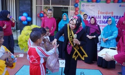 Momentum Hari Anak, Bunda PAUD Tidore Luncurkan Taman Numerasi.