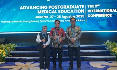 Wakil Wali Kota Tidore Kepulauan Ahmad Laiman bersama Plt Kadis Kesehatan dan Sekretaris RSD Tidore.