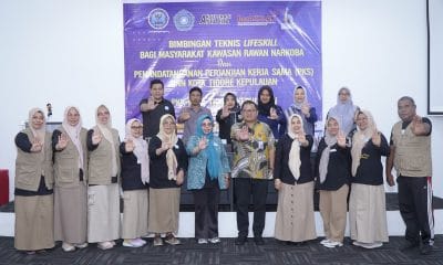 Upaya Mencegah dan Mengatasi Penyalahgunaan Narkoba, BNNK dan TP-PKK Tidore Teken Kerjasama.