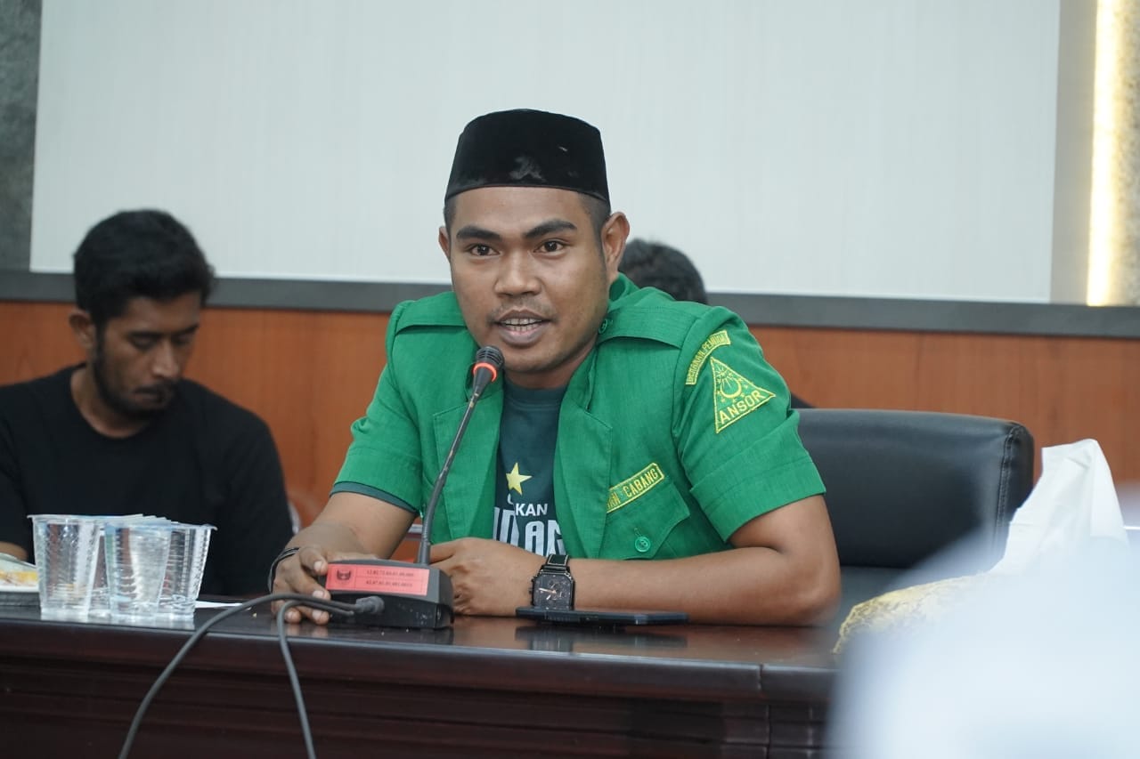 Ketua GP Ansor Tidore, Jafar Noh Idrus.