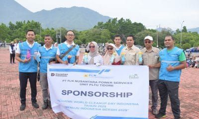 Hari Bersih Sedunia, Pemkot Tidore Gelar Apel dan Aksi Kolaborasi Bersih Sampah di Pantai Tugulufa.