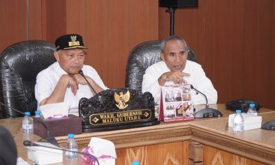 Optimalisasi Pelayanan Dasar, Pemkot Tidore dan Pemprov Malut Bahas Pengelolaan Air Bersih.