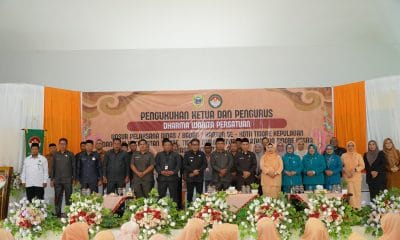 Pengukuhan Serentak Pengurus Dharma Wanita Persatuan Unsur Pelaksana Dinas/Badan/Kantor se-Kota Tidore Kepulauan dan empat kecamatan di Pulau Tidore untuk masa bakti 2024–2029.