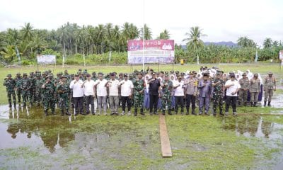 Wali Kota Tidore Kepulauan Resmi Buka TMMD ke-126 Tahun 2025 di Kecamatan Oba Selatan.