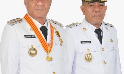 Wali Kota Tidore Muhammad Sinen dan Wakil Wali Kota Tidore Ahmad Laiman.