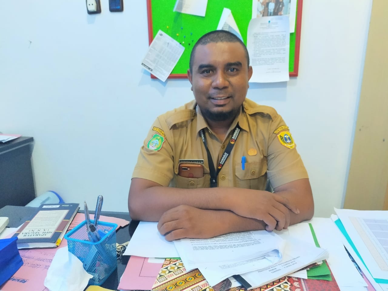 Kepala Bagian Persidangan Sekretariat DPRD Kota Tidore, Sofyan A. Husain.