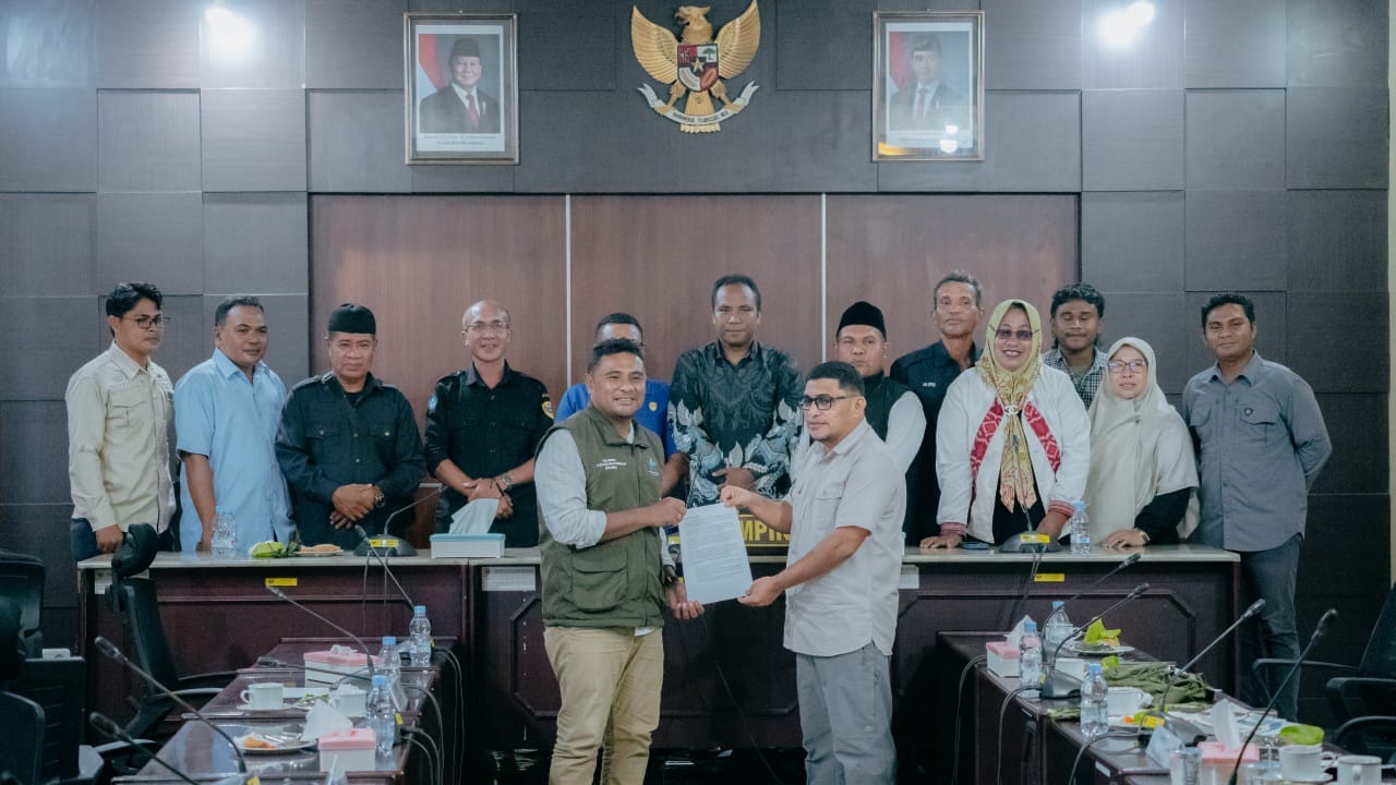 DPRD dan Forum Peduli Bahasa Tidore Sepakat Perjuangkan Bahasa Tidore sebagai Bahasa Ibu.