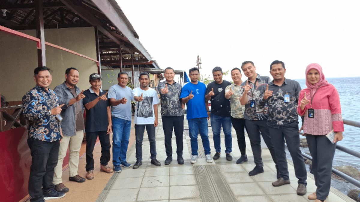 BRI Cabang Soasio Pererat Sinergi dengan Awak Media Tidore Kepulauan