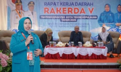PKK Kota Tidore Kepulauan Gandeng 10 OPD Teknis sebagai Pemateri pada Rakerda V.