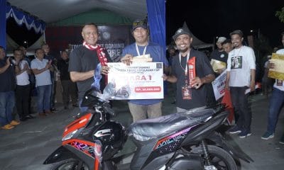 Turnamen Domino Wali Kota Cup 2025 Resmi Ditutup, Pasangan Halsel Raih Juara