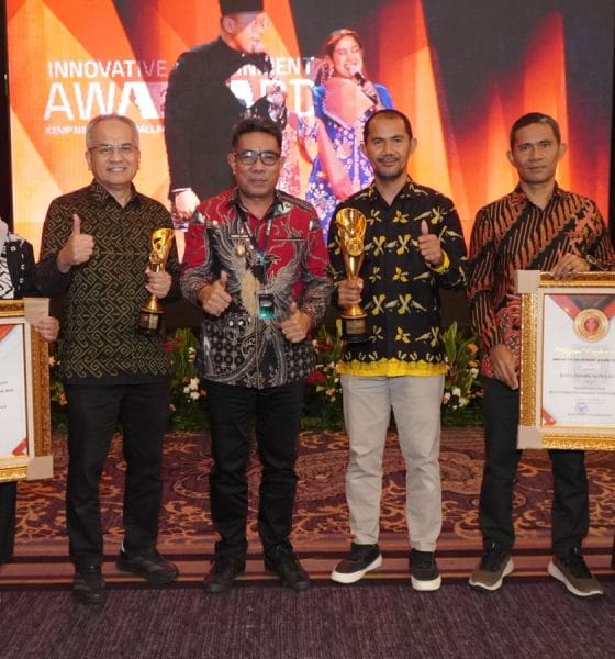 Tidore Raih Dua Penghargaan Bergengsi pada Innovation Government Award 2025