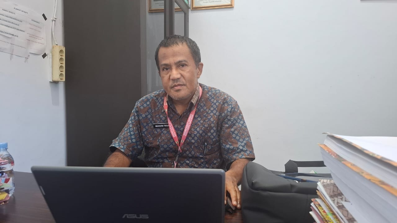 Kepala Bagian Hukum Setda Kota Tidore Kepulauan, Abukasim Faruk