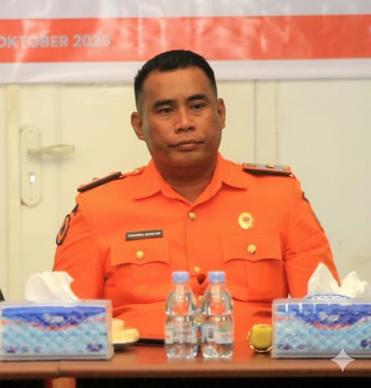 Kepala Pelaksana (Kalak) BPBD Kota Tidore Kepulauan, Muhammad Abubakar