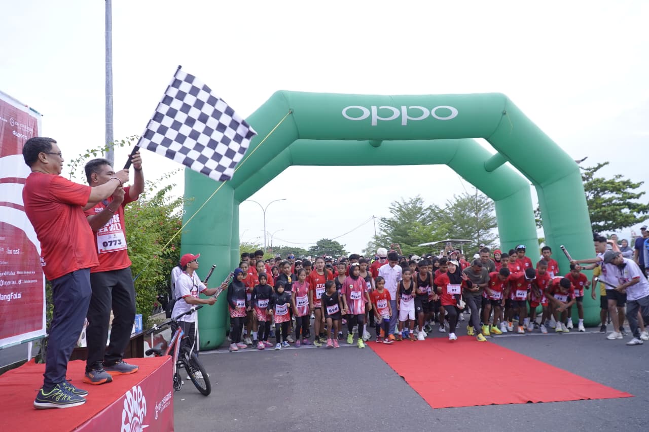 Tidore Family Run 2026 Sukses Digelar, Ratusan Peserta Ramaikan Ajang Lari dan Promosi Pariwisata.
