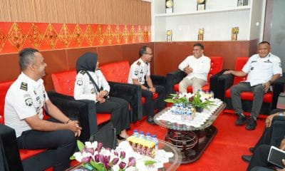 Wali Kota dan Wakil Wali Kota Tidore Terima Kunjungan Kepala Rutan Kelas II B Soasio.