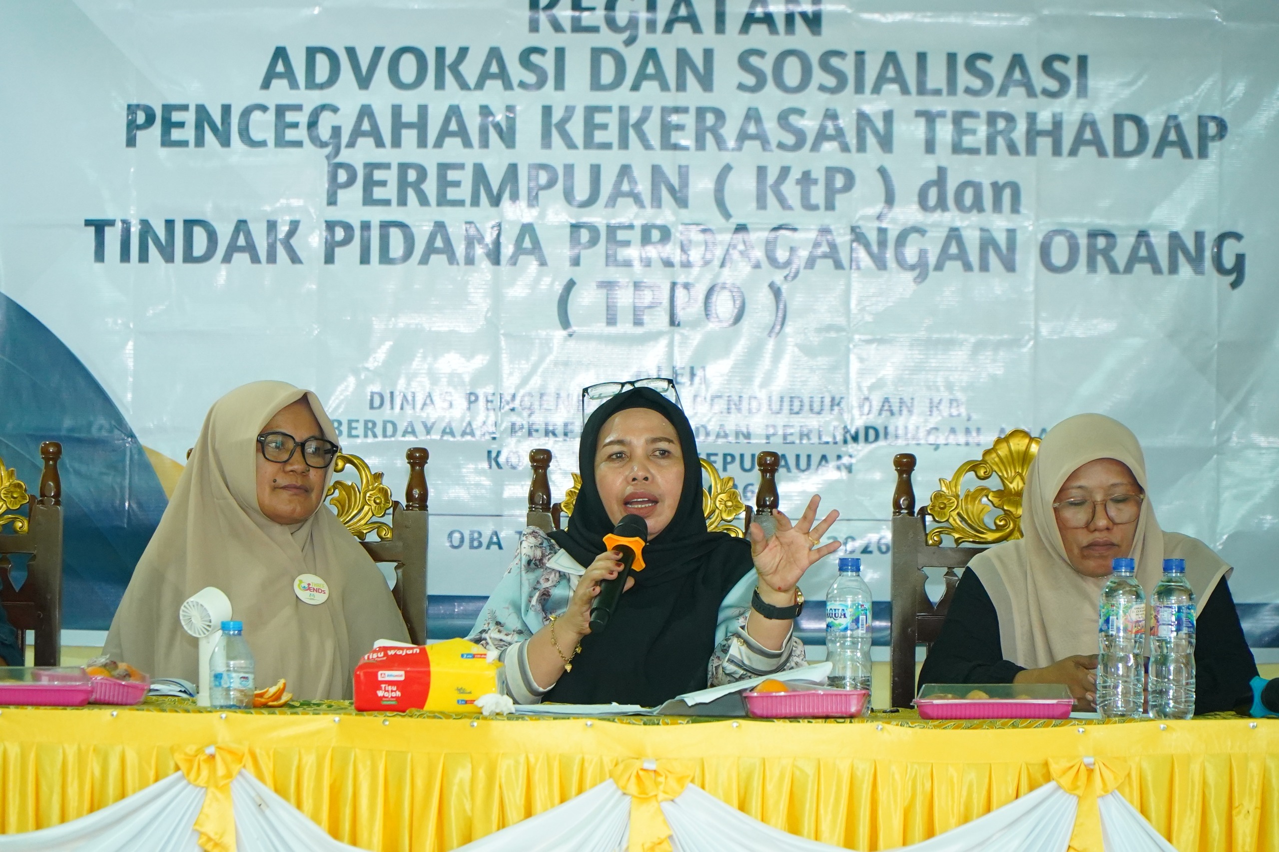 Ketua TP PKK Tidore Ajak Masyarakat Bersatu Lindungi Perempuan dan Anak.