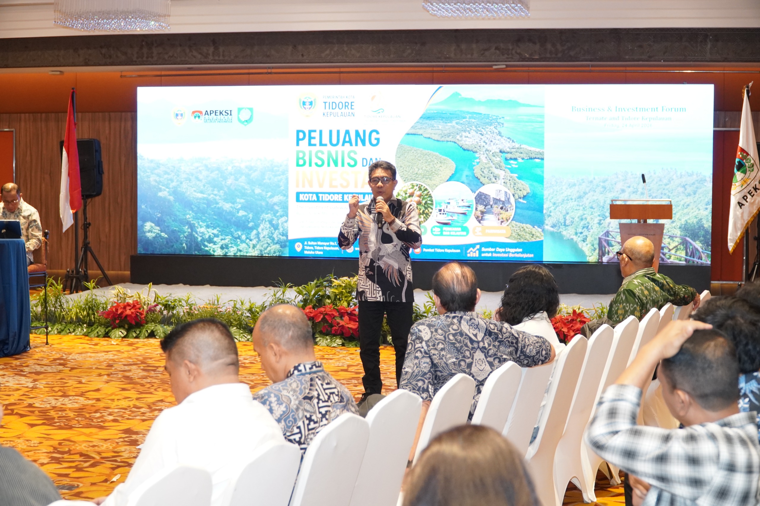 Tidore Tawarkan "Emas Hijau dan Biru" di Forum Investasi Jakarta: Fokus Hilirisasi dan Ekologi.