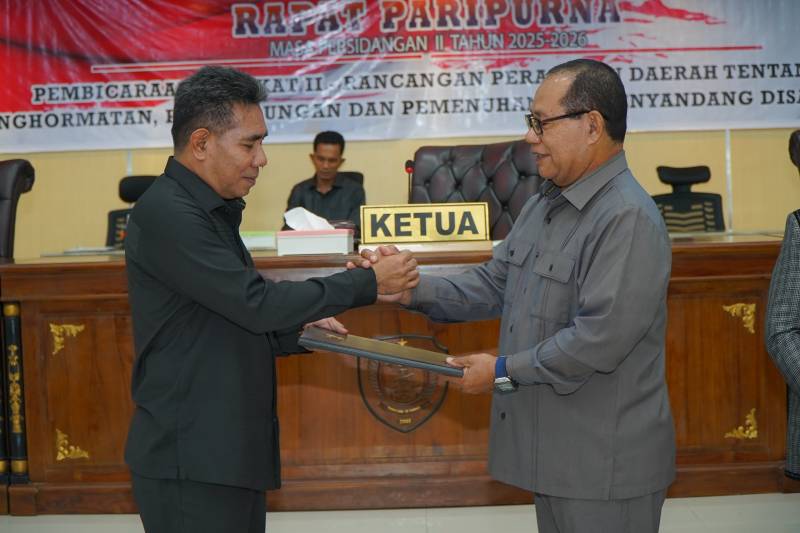 Raperda Disabilitas Resmi Disahkan, DPRD dan Pemkot Tidore Perkuat Inklusi Sosial.