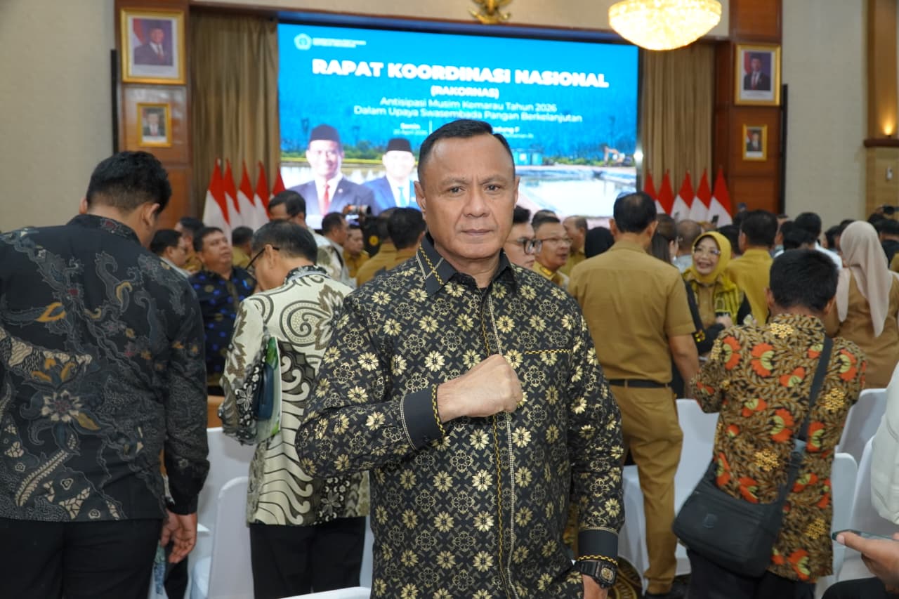 Wali Kota Tidore Hadiri Rakornas Kementan, Dorong Mitigasi Kekeringan dan Swasembada Pangan 2026.