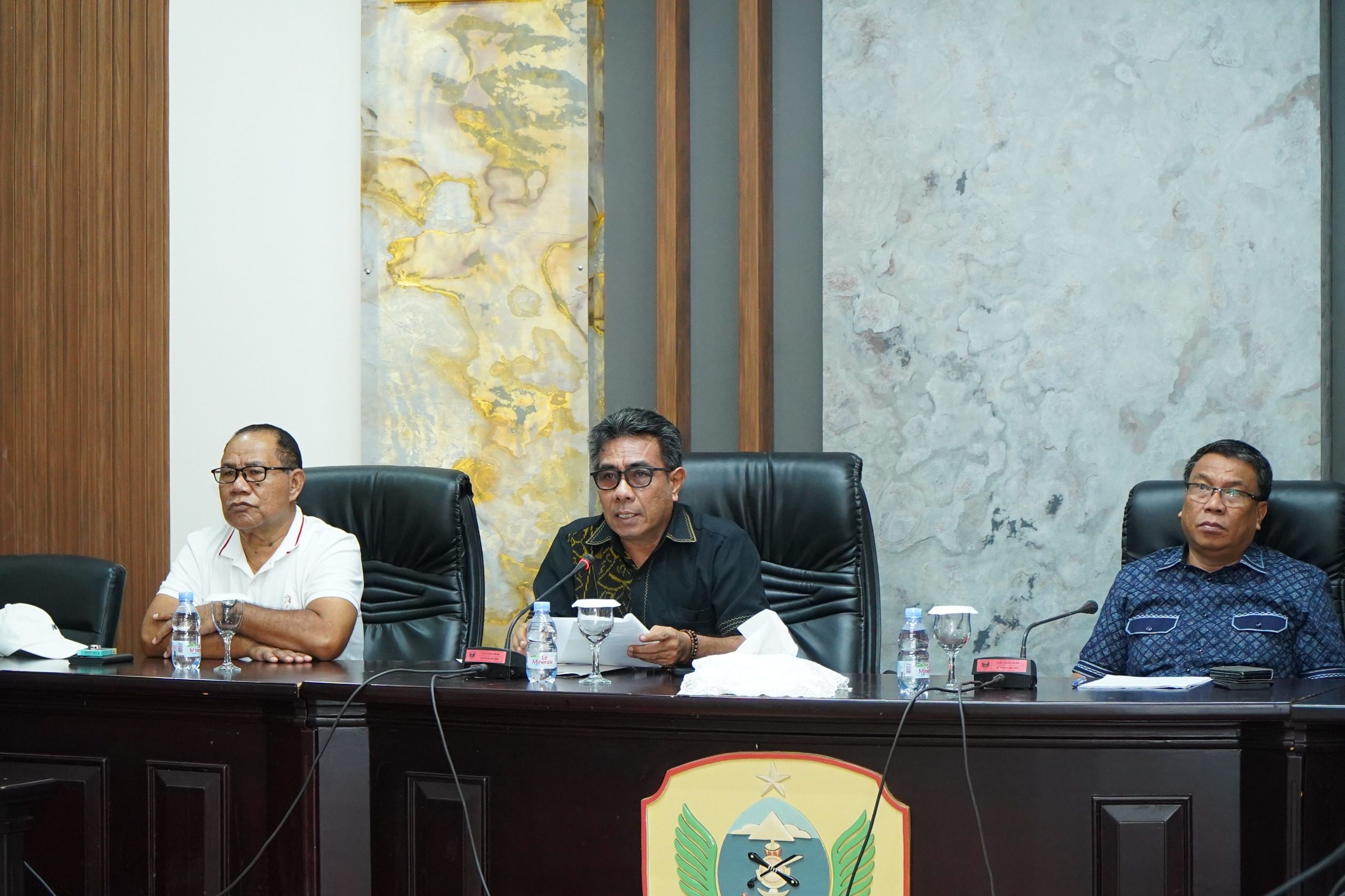 Wakil Wali Kota Tidore Pimpin Rakor Penanganan Darurat Gempa M 7,6.
