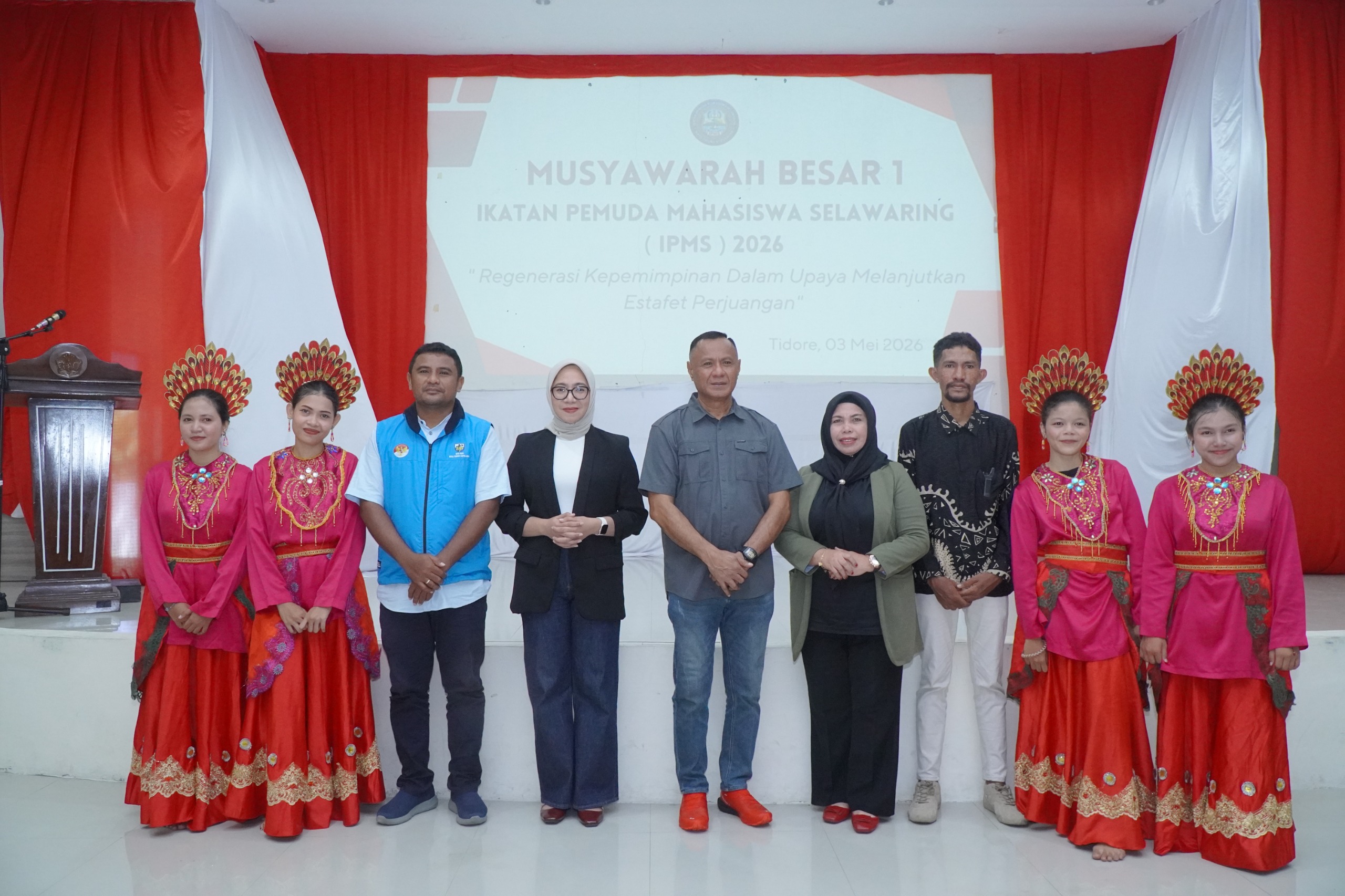 Wali Kota Tidore Hadiri dan Apresiasi Mubes Perdana IPMS Tahun 2026.