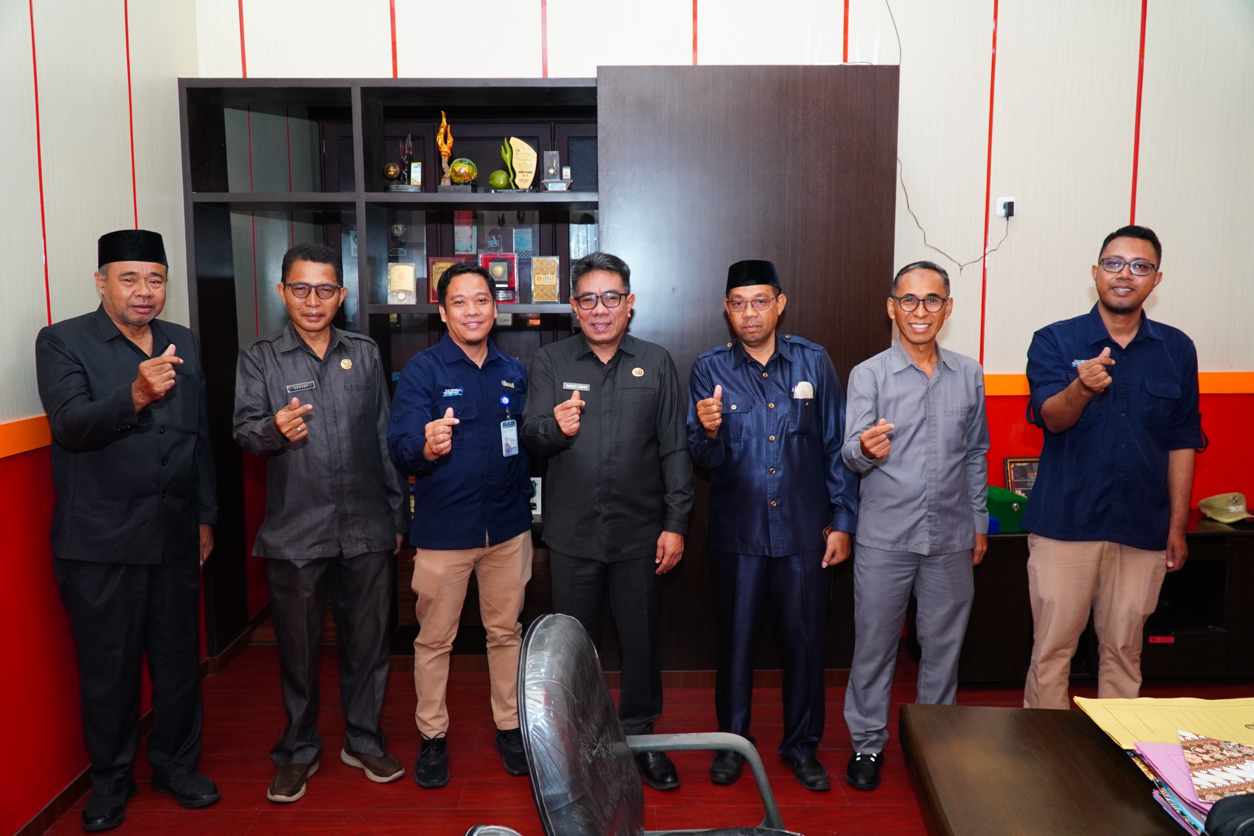 Wawali Tidore Terima Kunker BPSDMP Kominfo Regional Manado Bahas Pengembangan Talenta Digital.