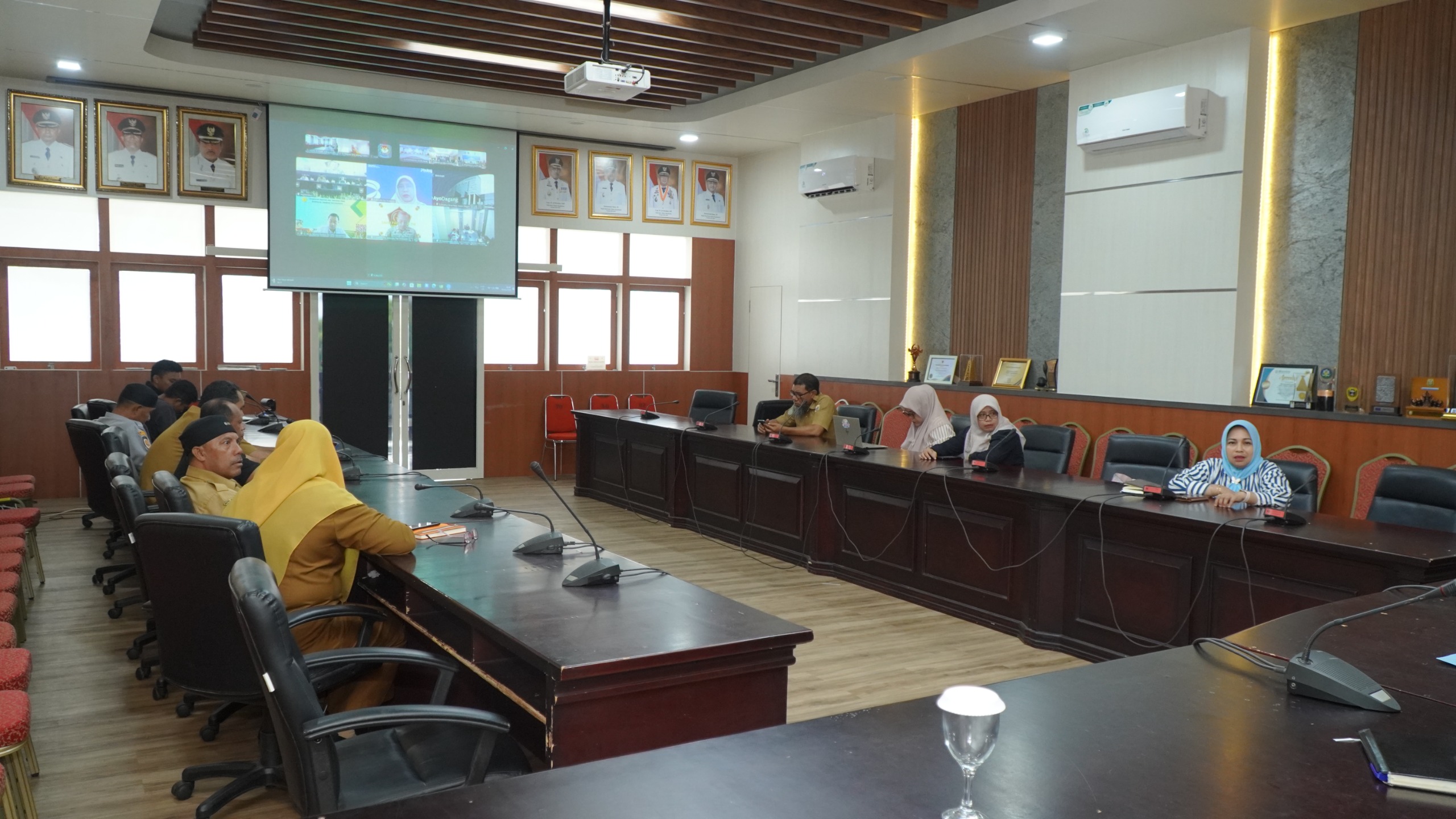Pemkot Tidore Intensif Ikuti Rakor Pengendalian Inflasi Jelang Idul Adha.