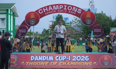 BP Family Football Juara Turnamen Dandim Cup I Tahun 2026.