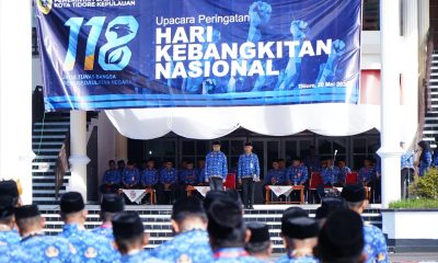 Upacara Hari Kebangkitan Nasional ke-118 di Tidore Berlangsung Khidmat.