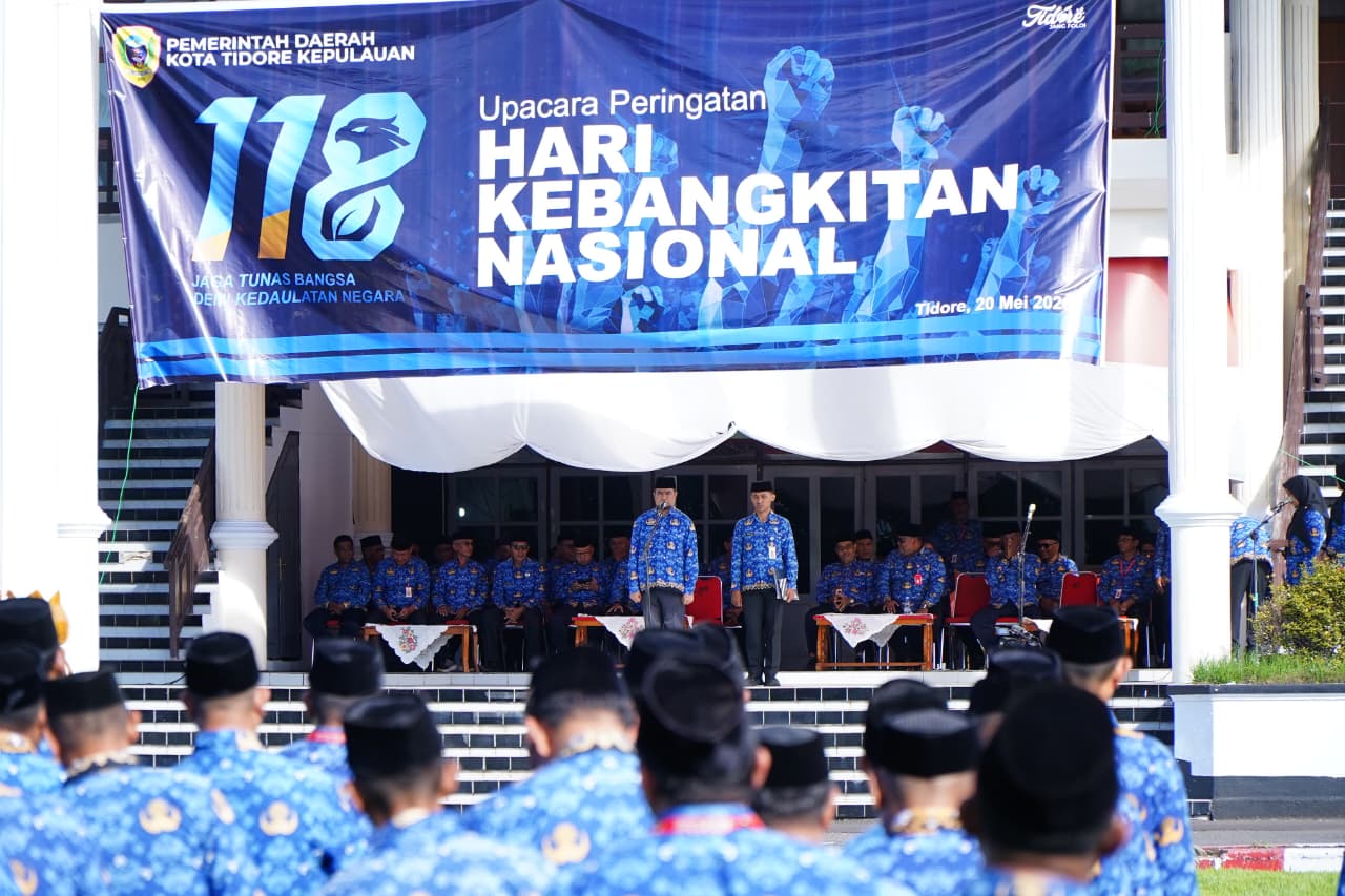 Upacara Hari Kebangkitan Nasional ke-118 di Tidore Berlangsung Khidmat.