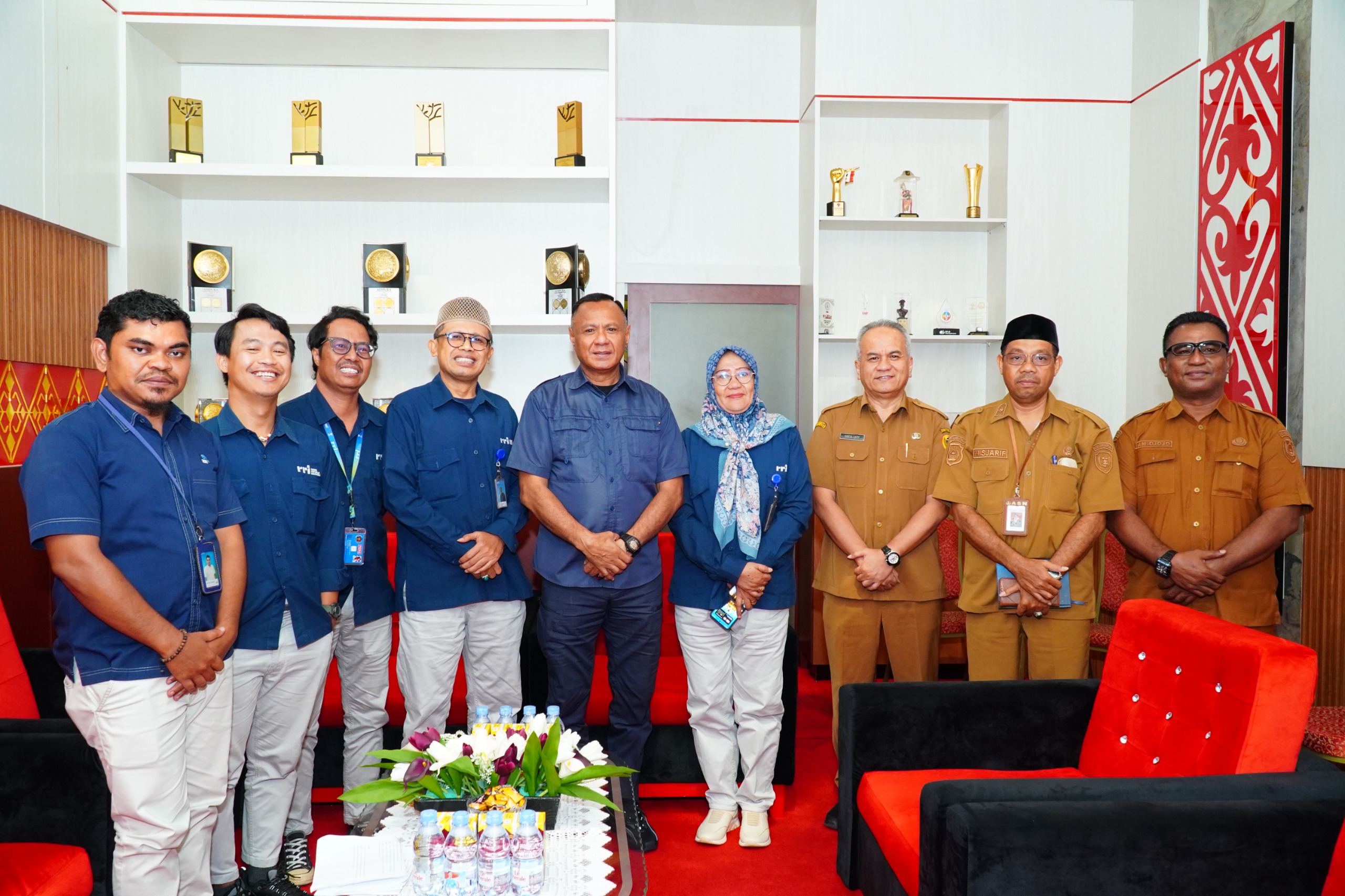 Wali Kota Tidore Terima Audiensi RRI Ternate, Perkuat Sinergi Publikasi Pembangunan Daerah.