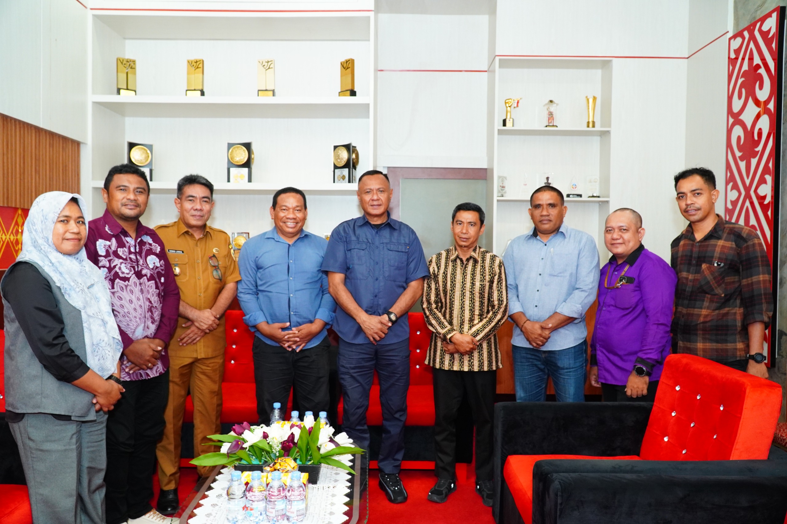 Wali Kota dan Wakil Wali Kota Tidore Terima Audiensi Unibra Malut, Bahas Penguatan SDM Pendidikan.
