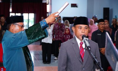 Wakil Wali Kota Tidore Kepulauan Ahmad Laiman Resmi Lantik Direksi Perumda Air Minum Ake Mayora.