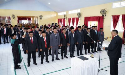 56 Pejabat Pemkot Tidore Kepulauan Resmi Dilantik, Wali Kota Tekankan Integritas dan Kerja Nyata.