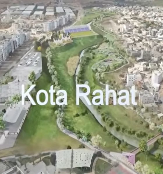 Suasana Kota Rahat, kota dengan mayoritas penduduk Muslim di Israel.