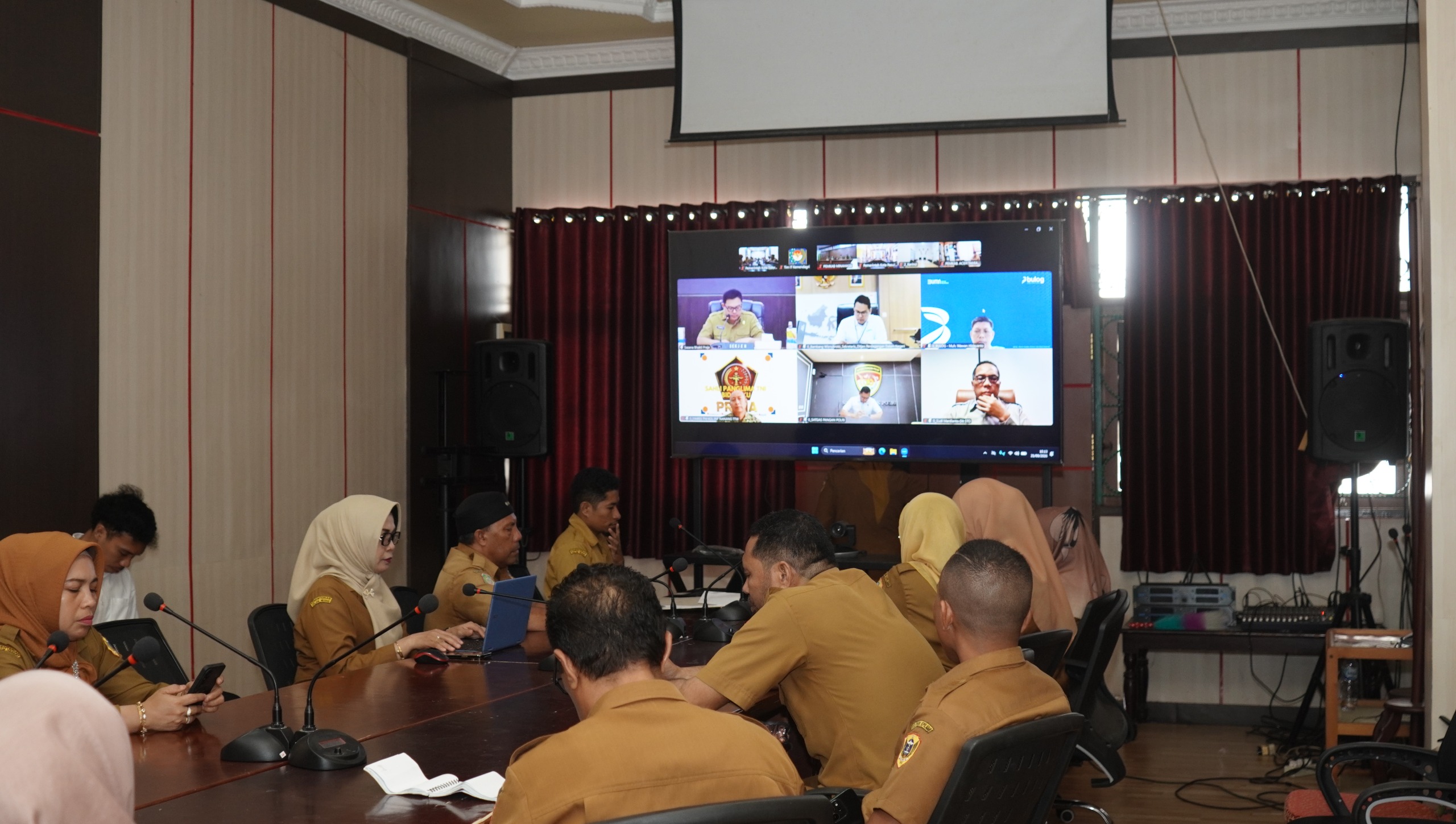 Harga Cabai di Tidore Melonjak, Cabai Rawit Tembus Rp150 Ribu per Kilogram 39 Rapat Koordinasi Pengendalian Inflasi Daerah bersama Kementerian Dalam Negeri (Kemendagri) RI secara daring.