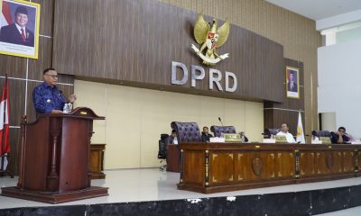 Wali Kota Muhammad Sinen Sampaikan Jawaban atas Pandangan Fraksi DPRD tentang APBD Perubahan 2026.